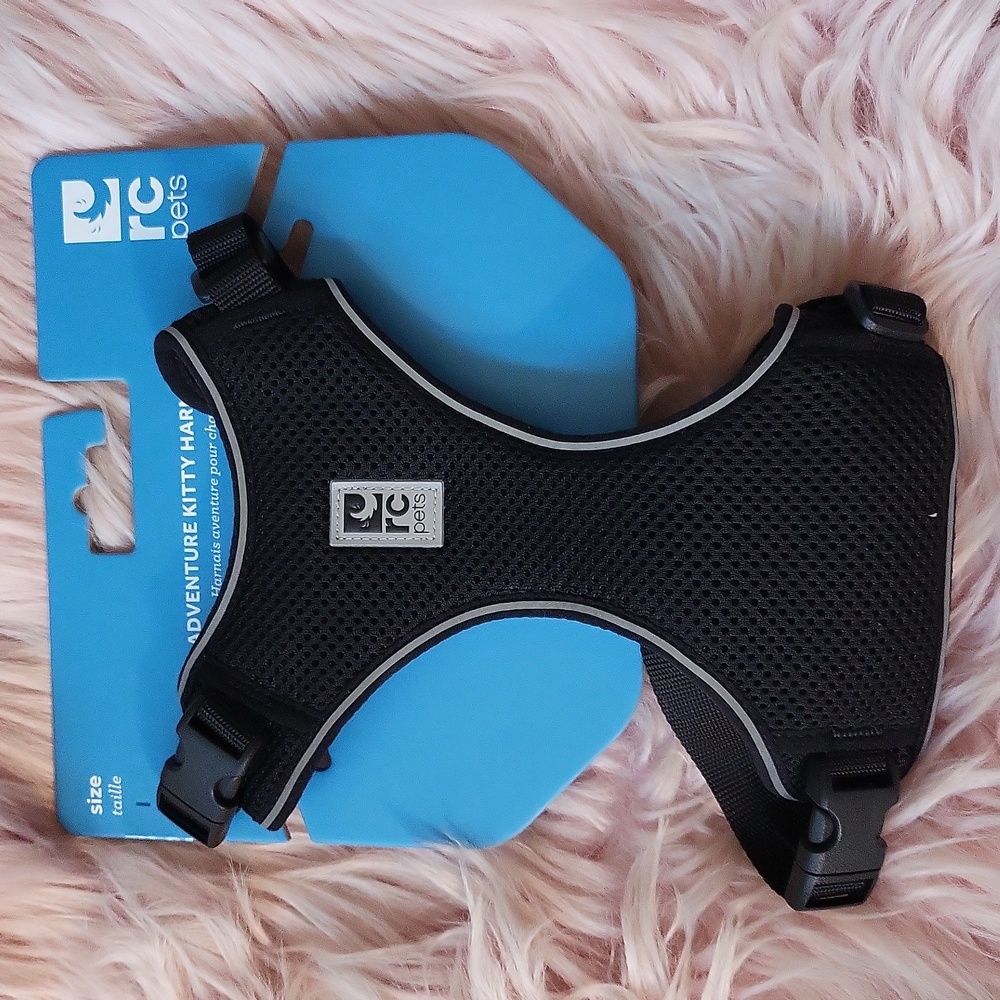 Brand New RCPETS ADVENTURE KITTY HARNESS-LG.